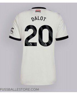 Günstige Manchester United Diogo Dalot #20 3rd trikot 2024-25 Kurzarm